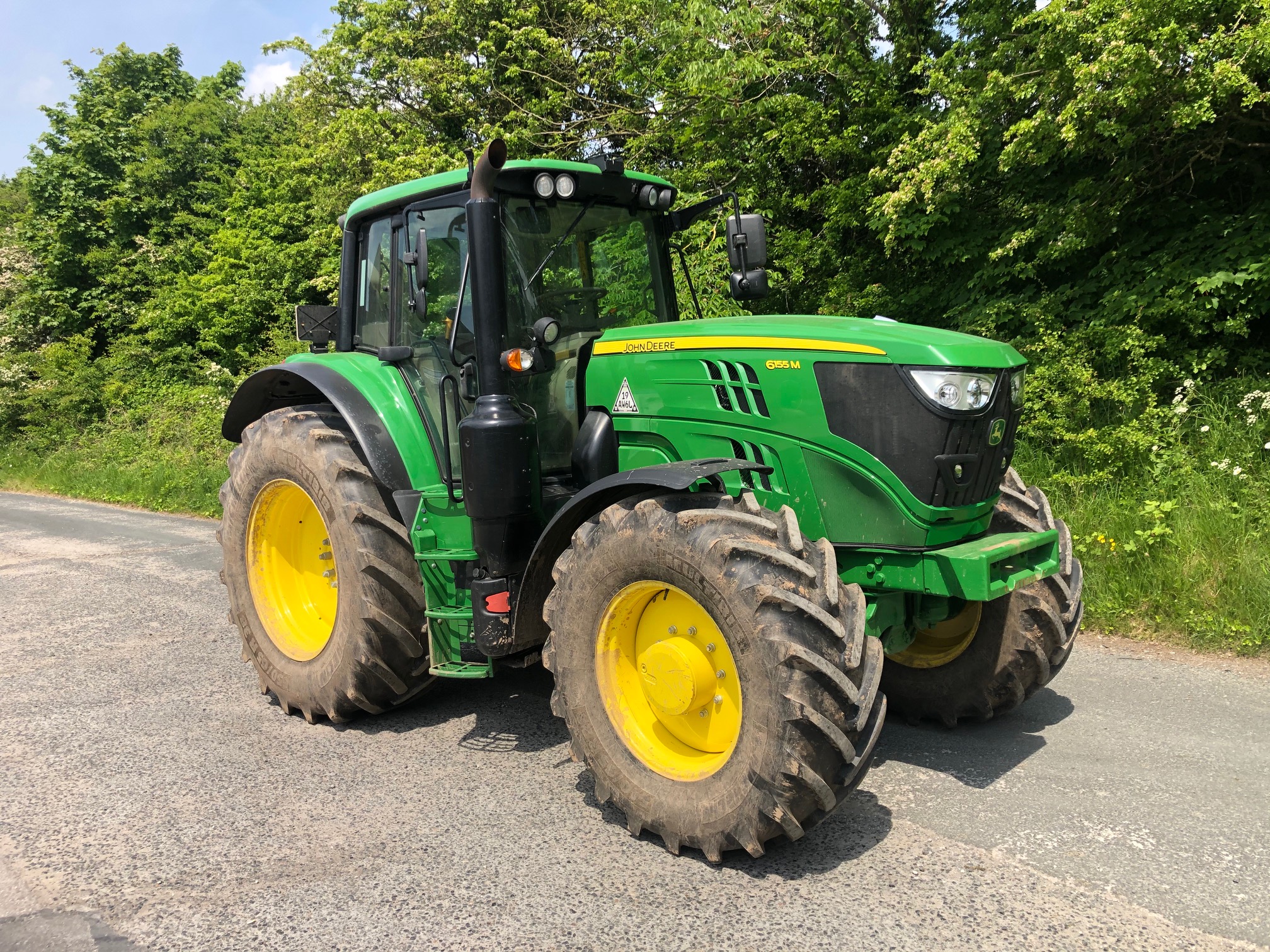 Hb Machinery Farm And Agricultural Equipment John Deere 6155m 0739