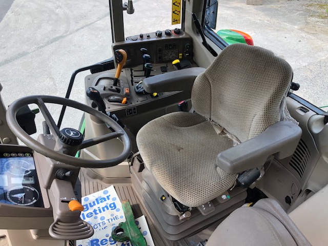 JOHN DEERE 6120M and JD623R loader