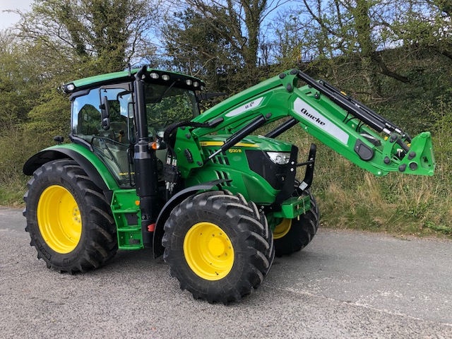 JOHN DEERE 6120R and Q4s LOADER