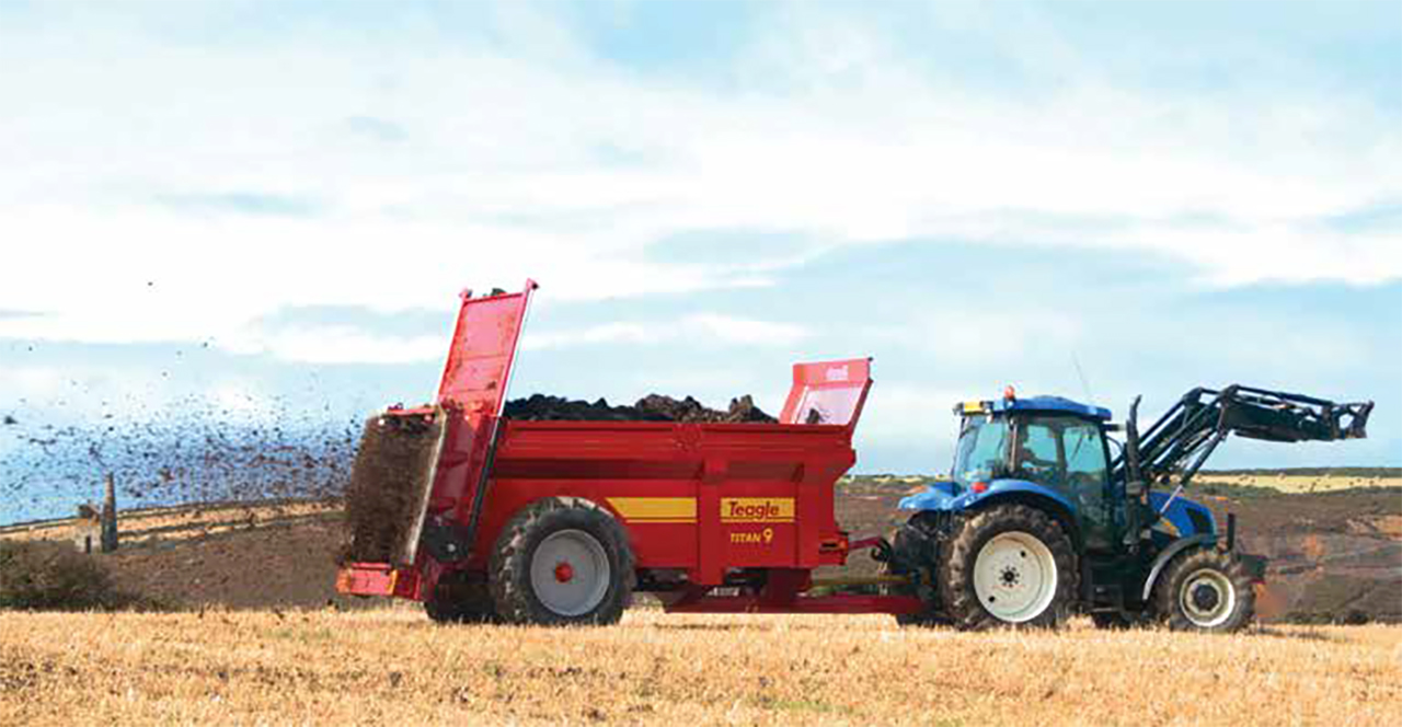 Teagle Titan Muck Spreader.